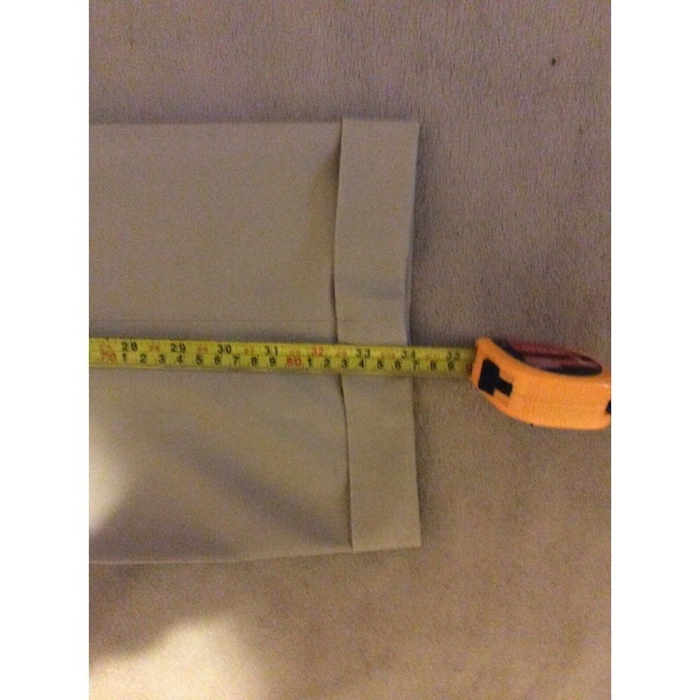 Brooks Brothers 346 Advantage Chino Elliot Pleated Beige Khaki Pants Men's 36x34 - Picture 8 of 11